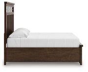 Taffenbrook Medium Brown King Panel Storage Bed - B849B4
