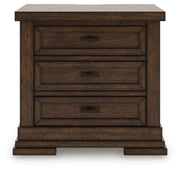 Taffenbrook Medium Brown Nightstand - B849-93