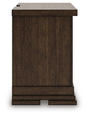 Taffenbrook Medium Brown Nightstand - B849-93