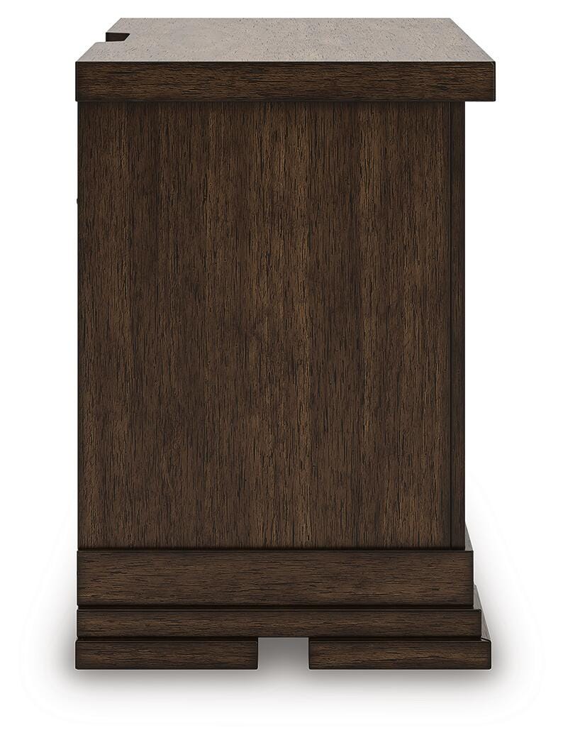 Taffenbrook Medium Brown Nightstand - B849-93