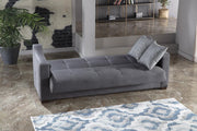 Tahoe Love Seat (Melson Dark Gray) 2 Pieces - Gate FurnitureLoveseat