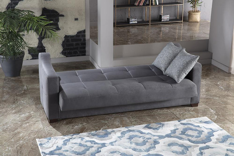 Tahoe Sleeper (Melson Dark Gray) Living Room Set - Gate FurnitureLiving Room Set
