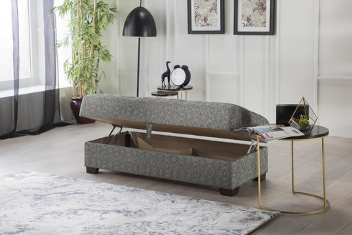 Tahoe Storage Ottoman (Carrie Sw Gray 515) 1 Piece - Gate FurnitureOttoman