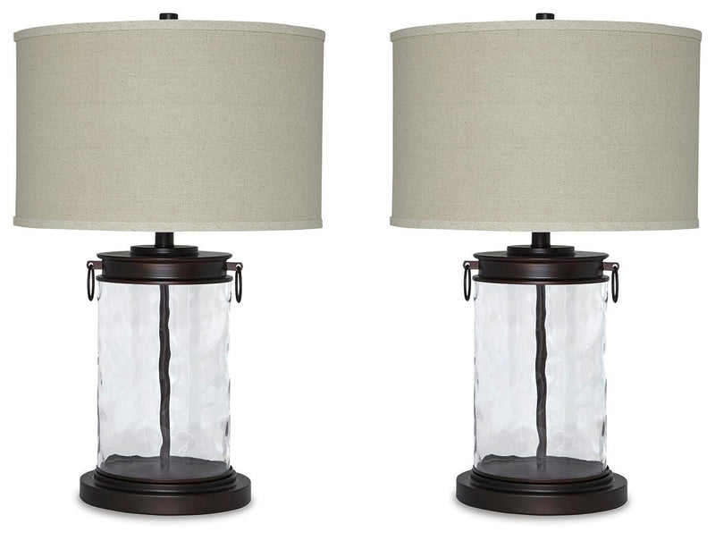 Tailynn Clear/Bronze Finish Table Lamp (Set of 2) - L430324X2