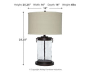 Tailynn Clear/Bronze Finish Table Lamp (Set of 2) - L430324X2