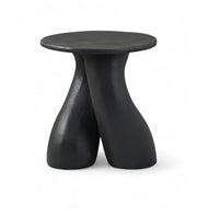 Talence Aluminium End Table in Black - 99032Black-ET