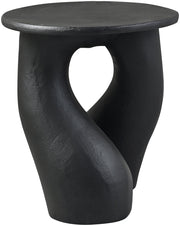 Talence Aluminium End Table in Black - 99032Black-ET