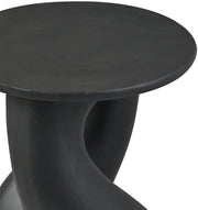 Talence Aluminium End Table in Black - 99032Black-ET