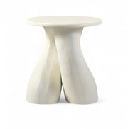 Talence Aluminium End Table in Cream - 99032Cream-ET