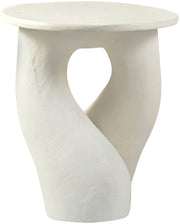 Talence Aluminium End Table in Cream - 99032Cream-ET