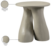 Talence Aluminium End Table in Taupe - 99032Taupe-ET