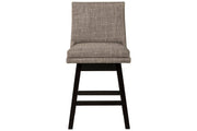 Tallenger Light Gray Counter Height Bar Stool (Set of 2) - Gate FurnitureBarstool
