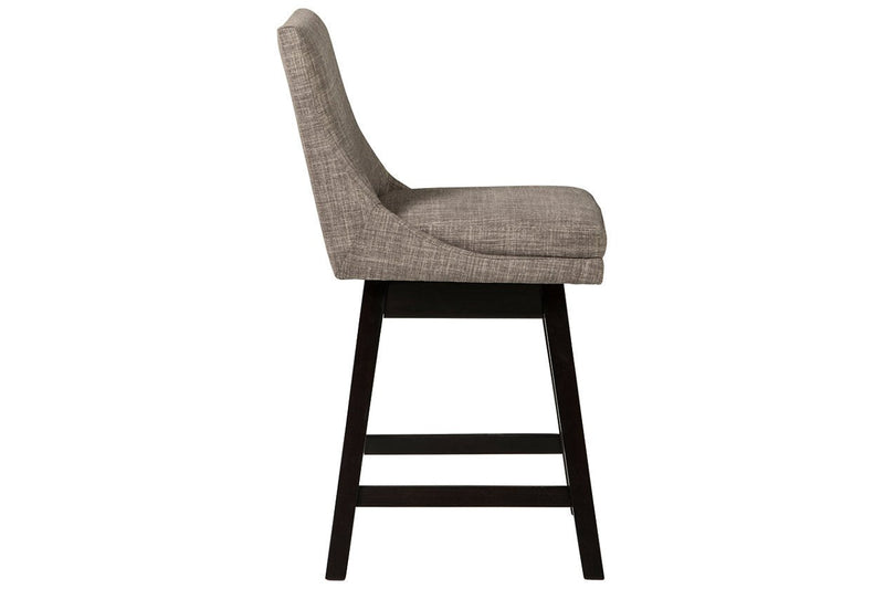 Tallenger Light Gray Counter Height Bar Stool (Set of 2) - Gate FurnitureBarstool