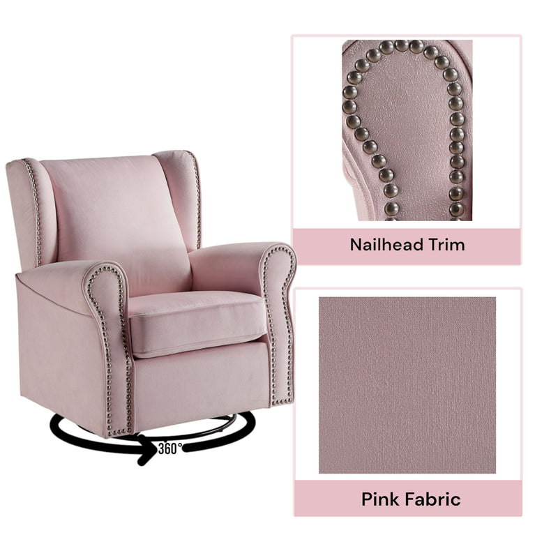 Tamaki Swivel Chair W/Glider - LV00923