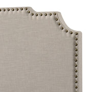 Tamarac Upholstered Eastern King Panel Bed Beige - 310061KE