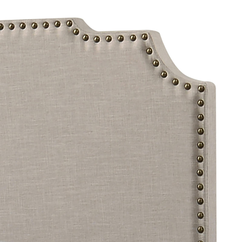 Tamarac Upholstered Full Panel Bed Beige - 310061F