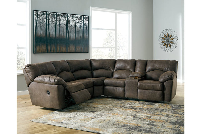 Tambo Canyon 2 - Piece Reclining Sectional - Gate FurnitureReclining Sectional
