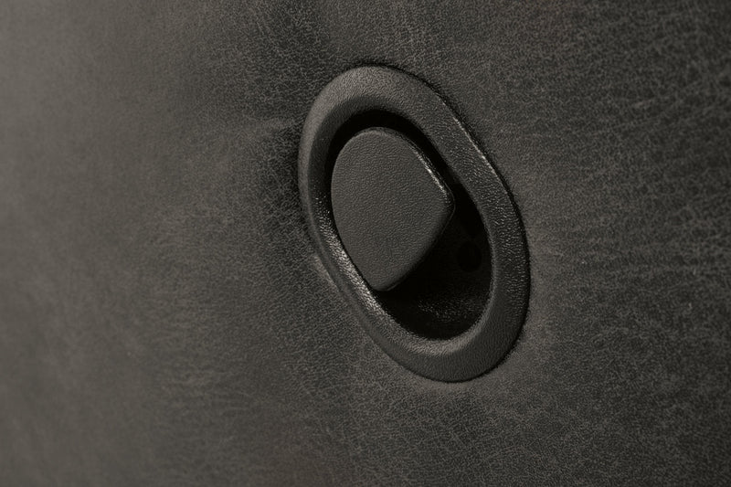 Tambo Pewter 2 - Piece Sectional with Recliner - Gate FurnitureReclining Sectional