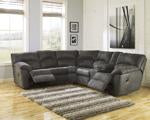 Tambo Pewter Left-Arm Facing Reclining Loveseat - 2780148 - Gate Furniture
