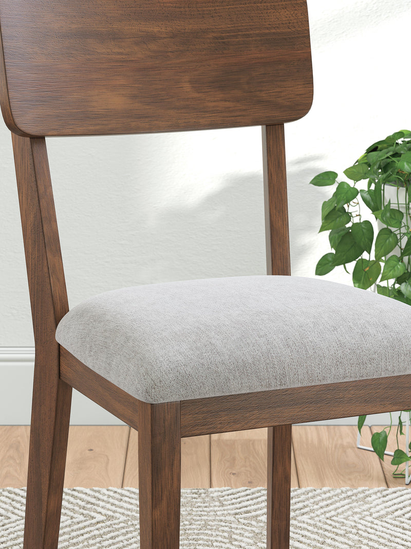 Tameride Dining Table and 2 Chairs in Brown - PKG024686