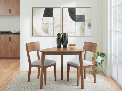 Tameride Dining Table and 2 Chairs - PCD609D1