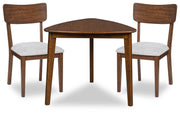 Tameride Dining Table and 2 Chairs - PCD609D1