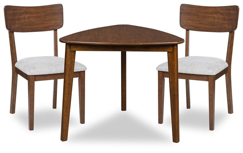Tameride Dining Table and 2 Chairs - PCD609D1