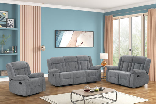 Tampa Gray Sofa & Loveseat & Chair - TAMPA-GY-SLC