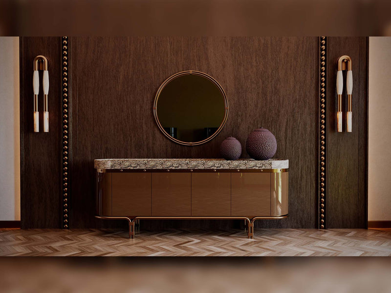 Tamzara Consol With Mirror - 200-GAB-TAM-CON