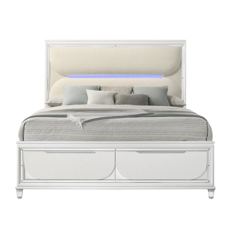 Tarian EK Bed W/LED & Storage - BD02316EK