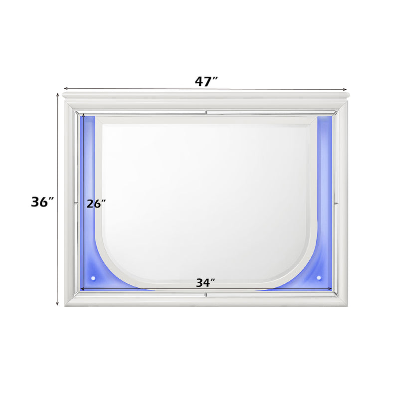 Tarian Mirror W/LED - BD02319