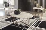 Tarica Two - tone Table (Set of 3) - Gate FurnitureOccasional Table Set