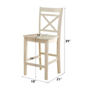 Tartys Counter Height Chair (Set-2) - 72547