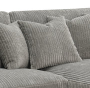Tavia Reversible Sectional Sofa W/6 Pillows - LV01882