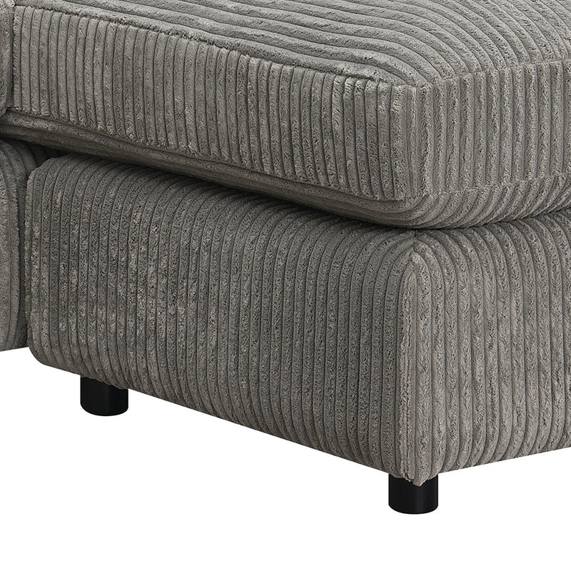 Tavia Reversible Sectional Sofa W/6 Pillows - LV01882
