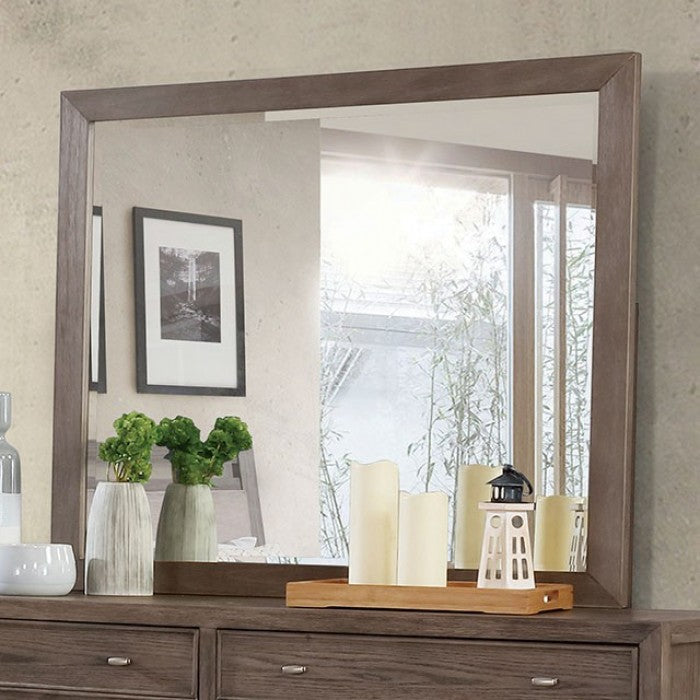 Tawana Warm Gray Mirror - FOA7918M