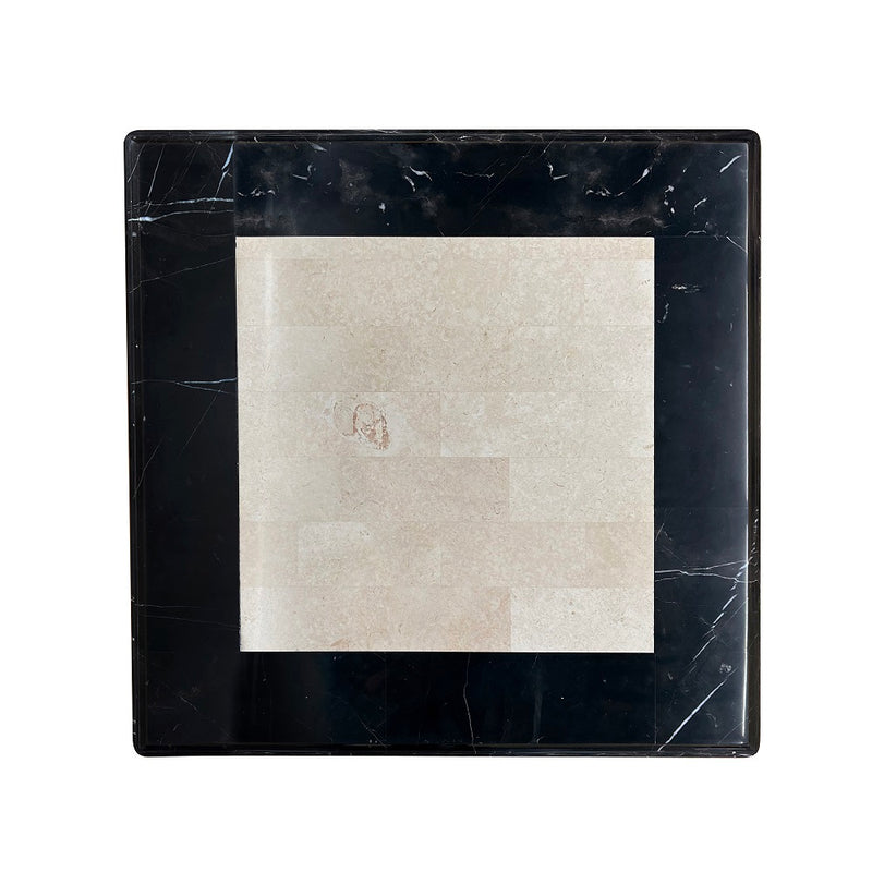Tayden End Table W/Marble Top - LV01159