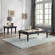 Tayden End Table W/Marble Top - LV01159