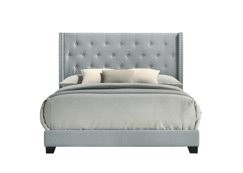 Teal - Bed, Upholstered, , Teal Twin Box: 1 of 1 Each - B197-T-Bed