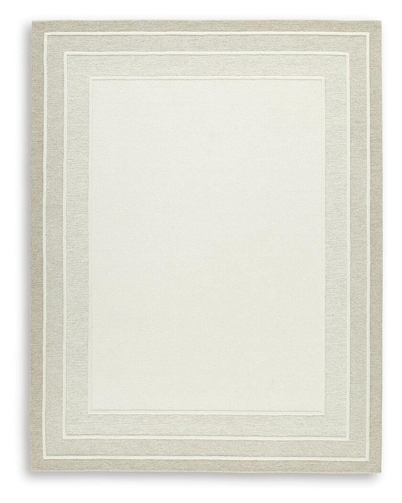 Teelgan Ivory/Tan Large Rug - R407311