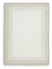 Teelgan Ivory/Tan Medium Rug - R407312