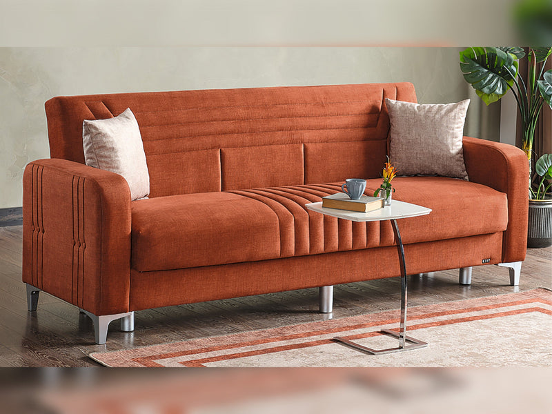 Tekzen Convertible Sofa in Grey - 200-ELIF-TEK-E164-3