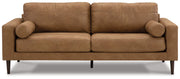 Telora Sofa, Loveseat, Chair and Ottoman in Caramel - PKG015059