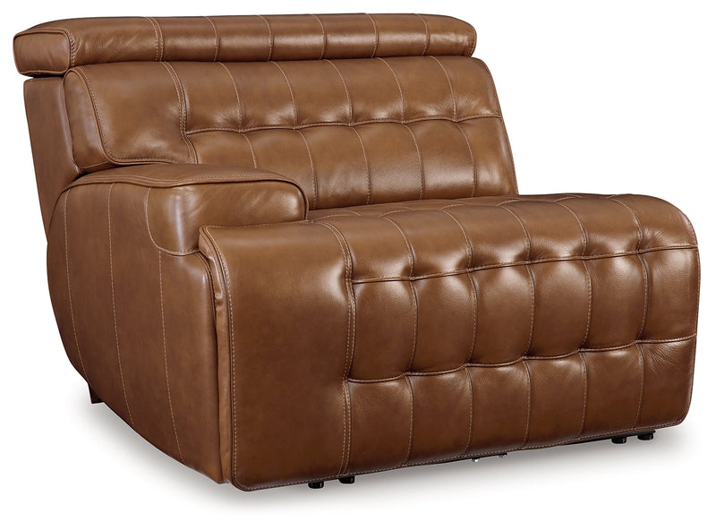 Temmpton Chocolate Left-Arm Facing Power Recliner - U9270858