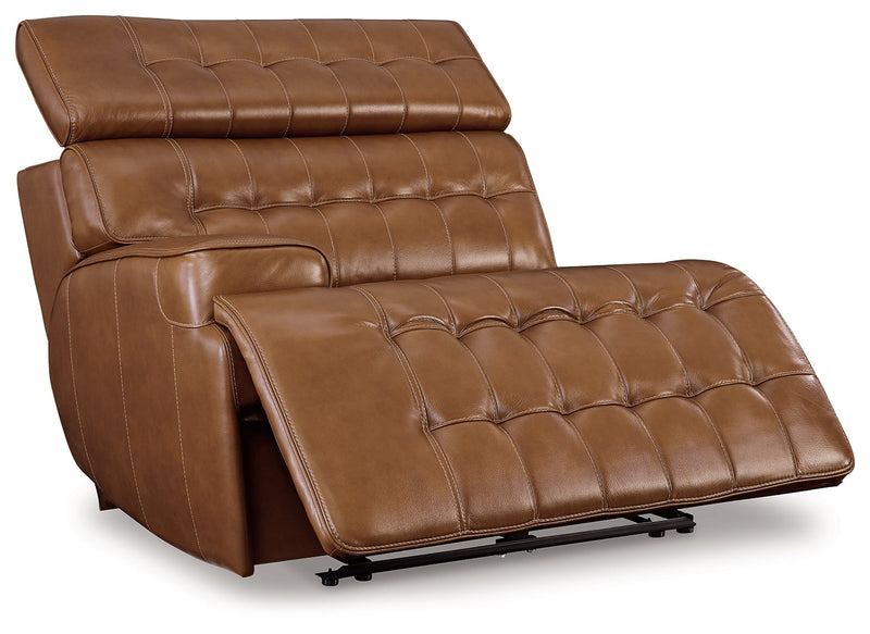 Temmpton Chocolate Left-Arm Facing Power Recliner - U9270858