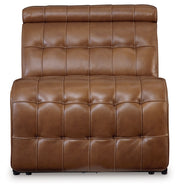Temmpton Chocolate Power Armless Recliner - U9270831