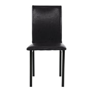 Tempe Brown/Black Marble - Top Dining Set - Gate FurnitureDining Room Set