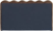Tempo Velvet Upholstered King Bed in Brown - TempoBrown-K