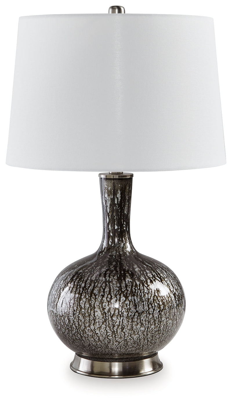 Tenslow 2-Piece Table Lamp Set in Antique Black - PKG015584