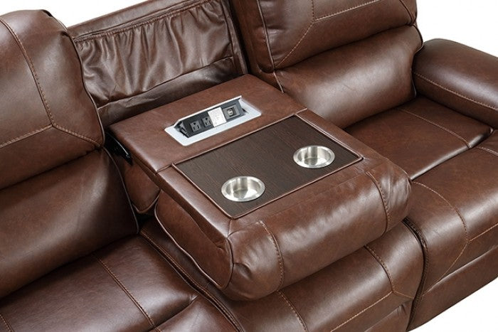 Tepic Brown Loveseat - TM6012BR-LV